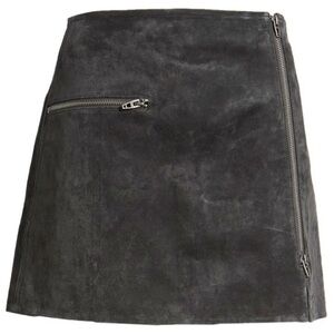 Blank NYC Suede Leather Mini Skirt size 24